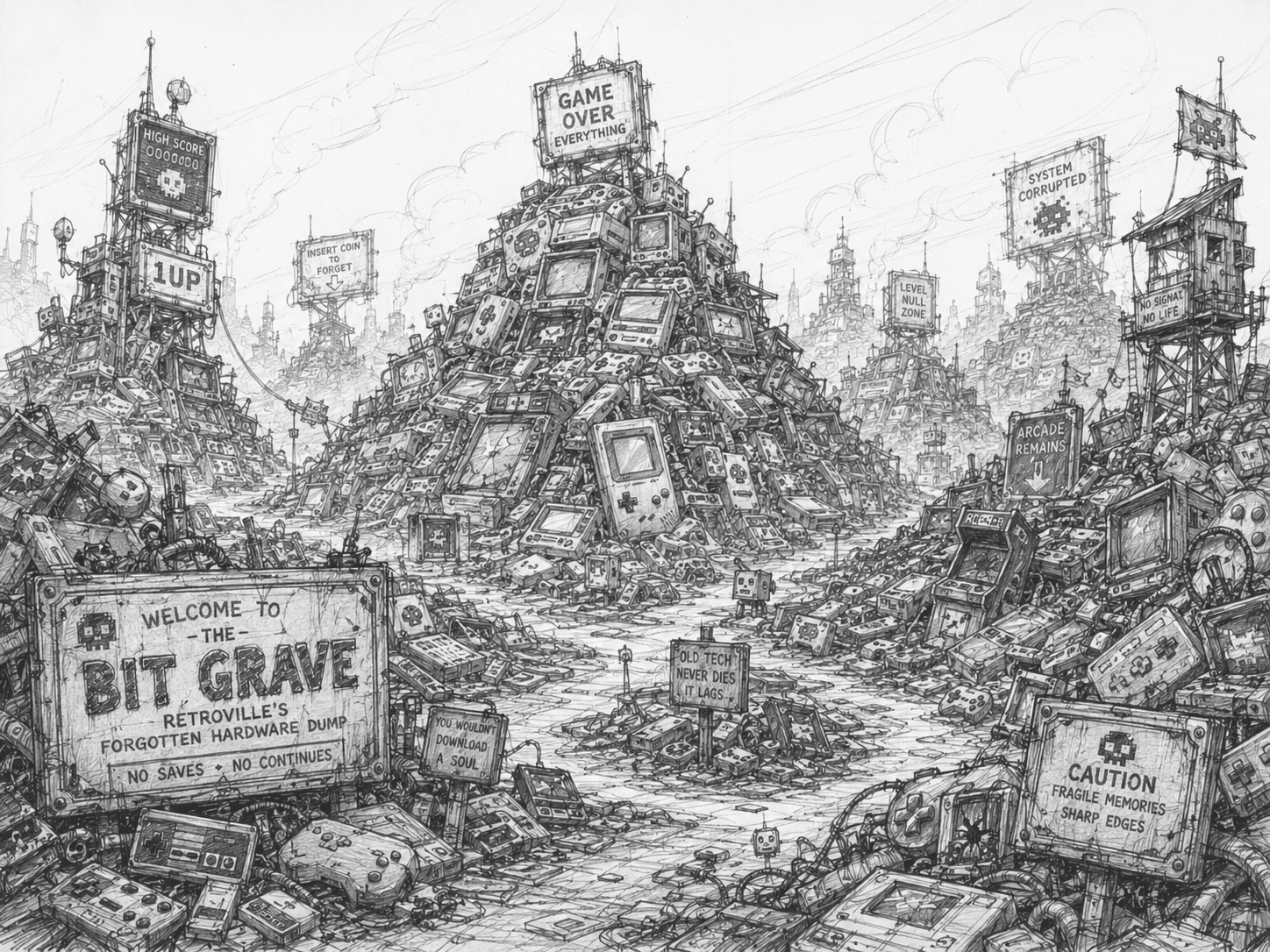 THE PIXEL GRAVEYARD