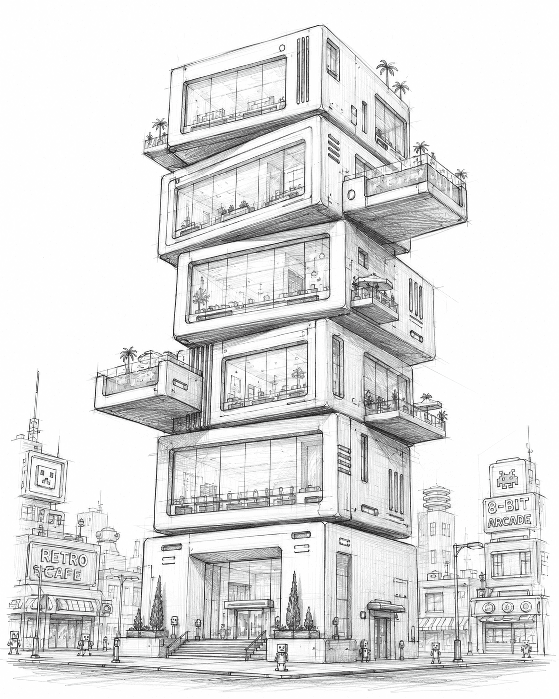 STACKED HOUSING