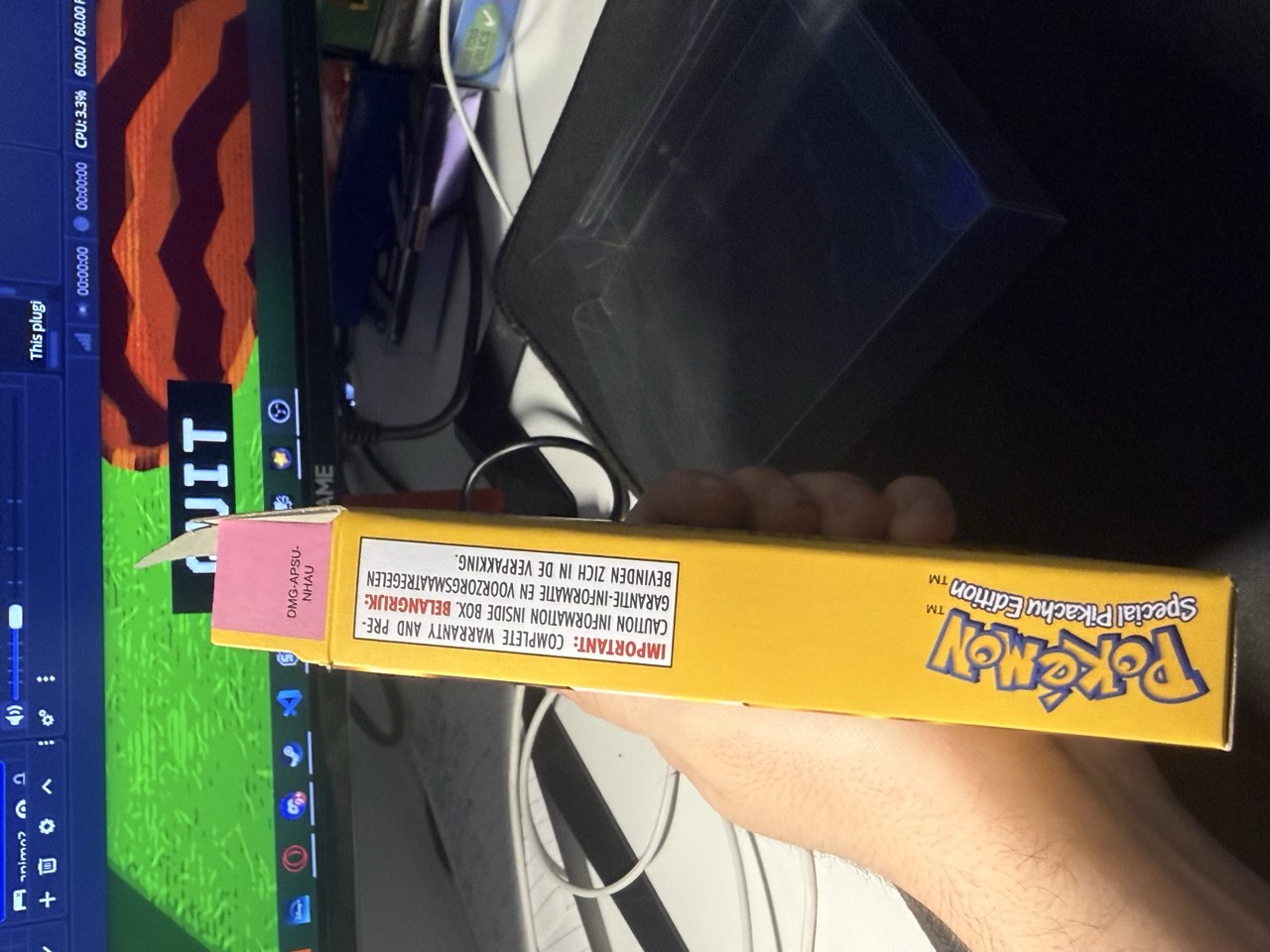 Pokemon Plata (Game Boy Color) lote colección imagen 3