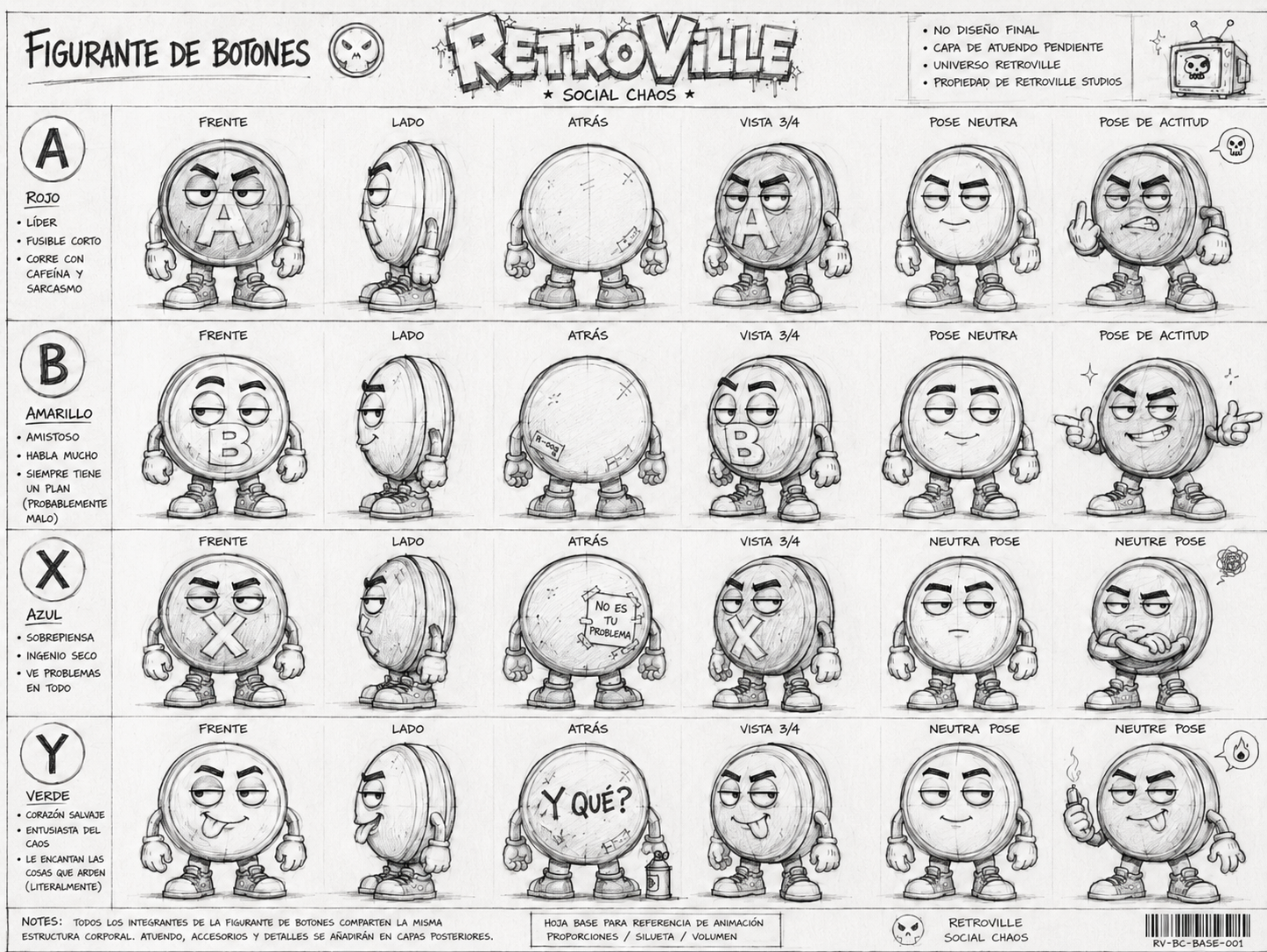 FIGURANTE DE BOTONES