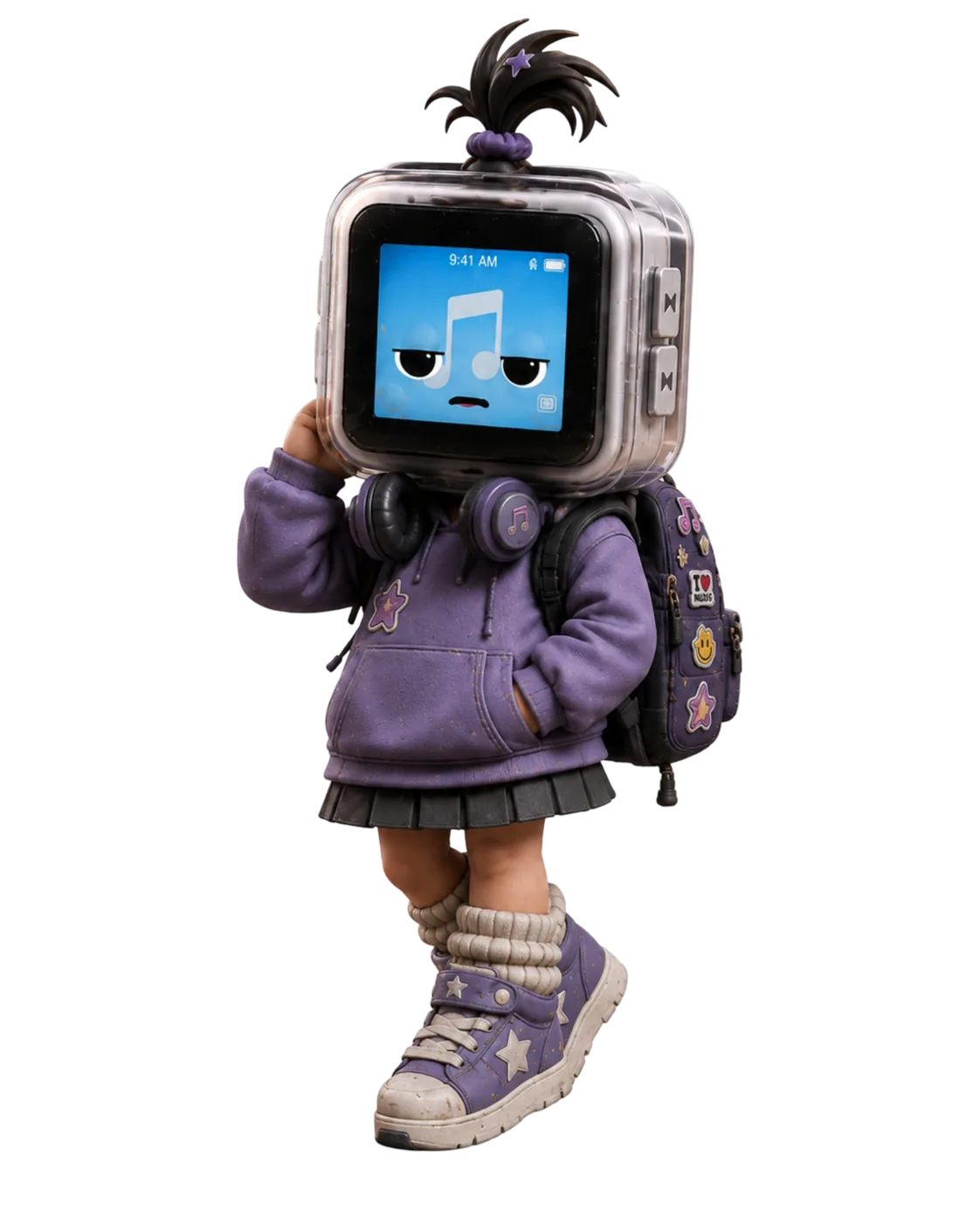 Render o referencia visual de NANO en Retroville