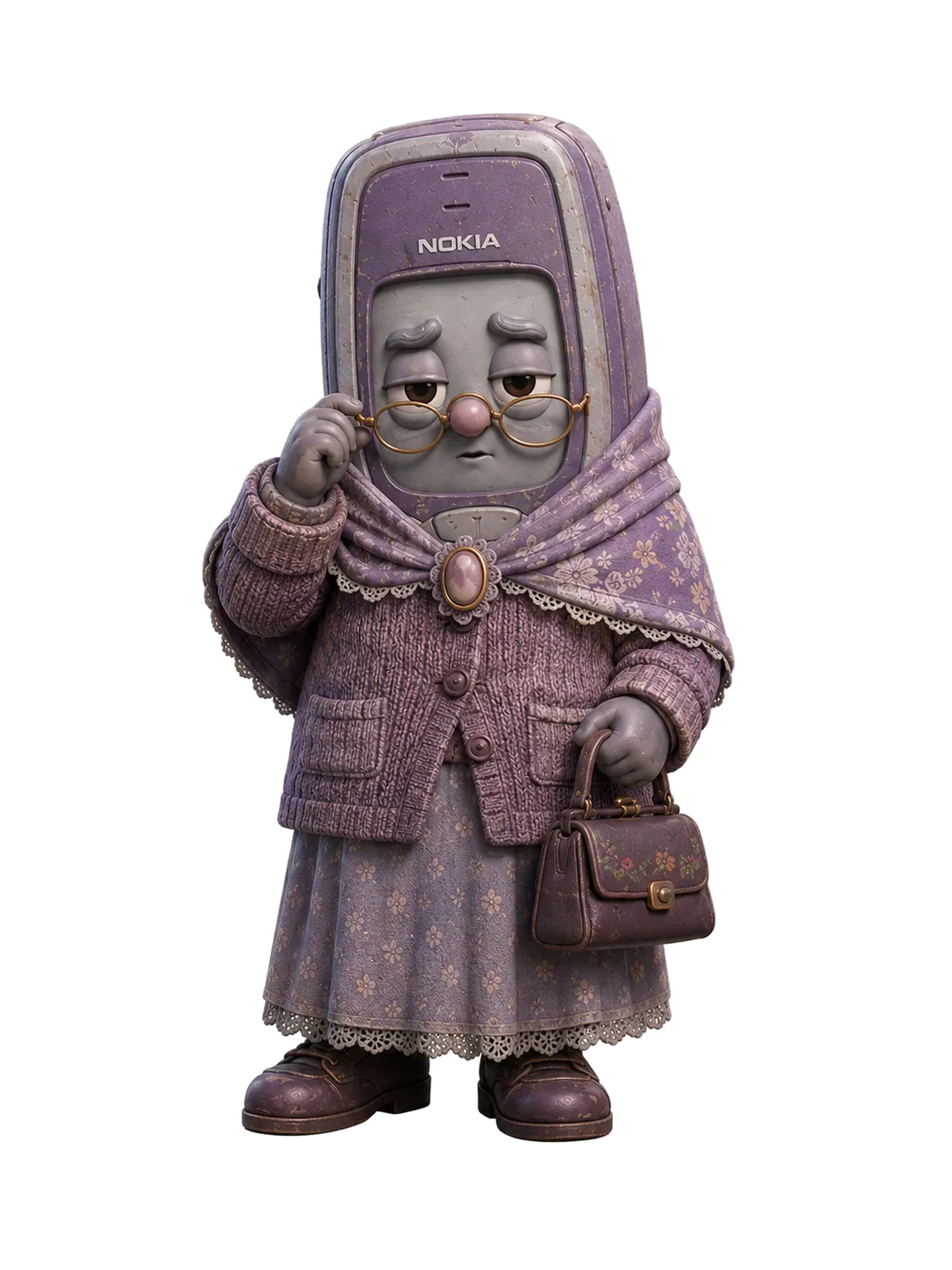 Render o referencia visual de NORA en Retroville