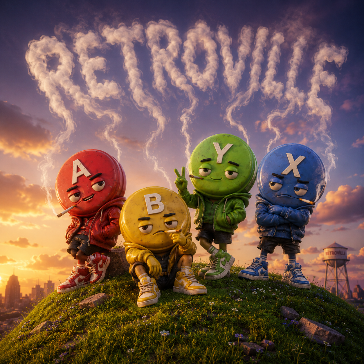 Retroville vuelve con un frame que ya funciona como cartel