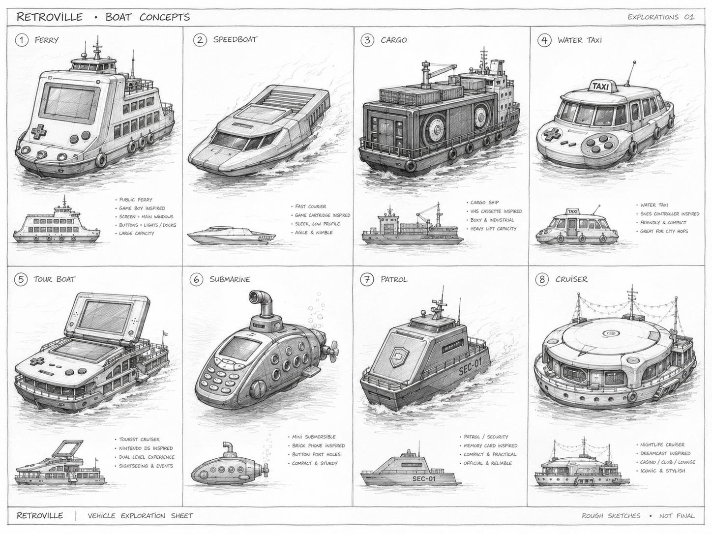 Retroville Fleet